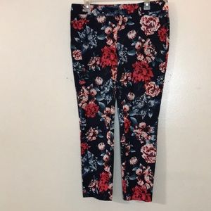 Faded Glory Flowers Pants